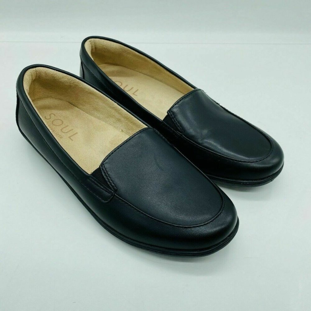 Soul Naturalizer Women's Kacy Slip On Loafers Flats Shoe Black - Picture 6 of 8